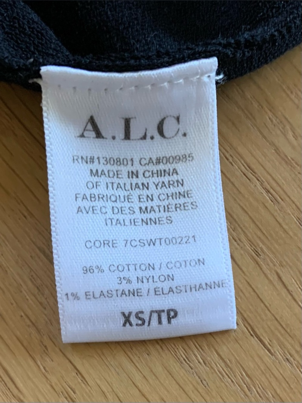 A.L.C. Paltrow Black Sleeveless Racerback Turtleneck - Picture 8 of 11